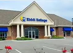 Photo of preschool front building with big columns in Falcon Ridge