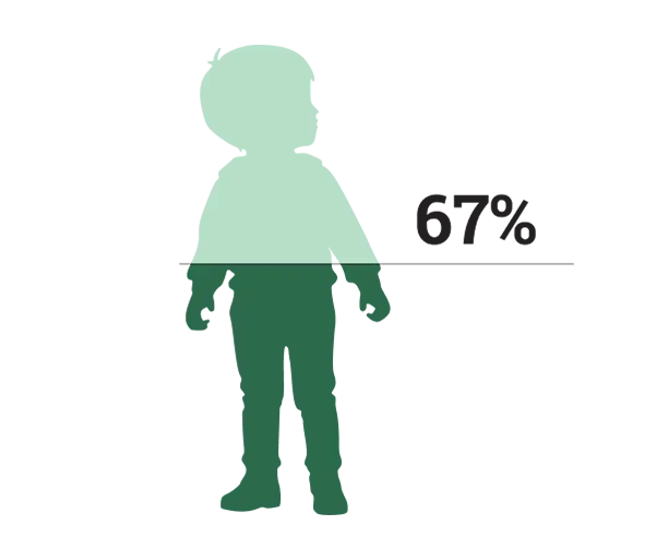 Kid Graphic 67 Percent