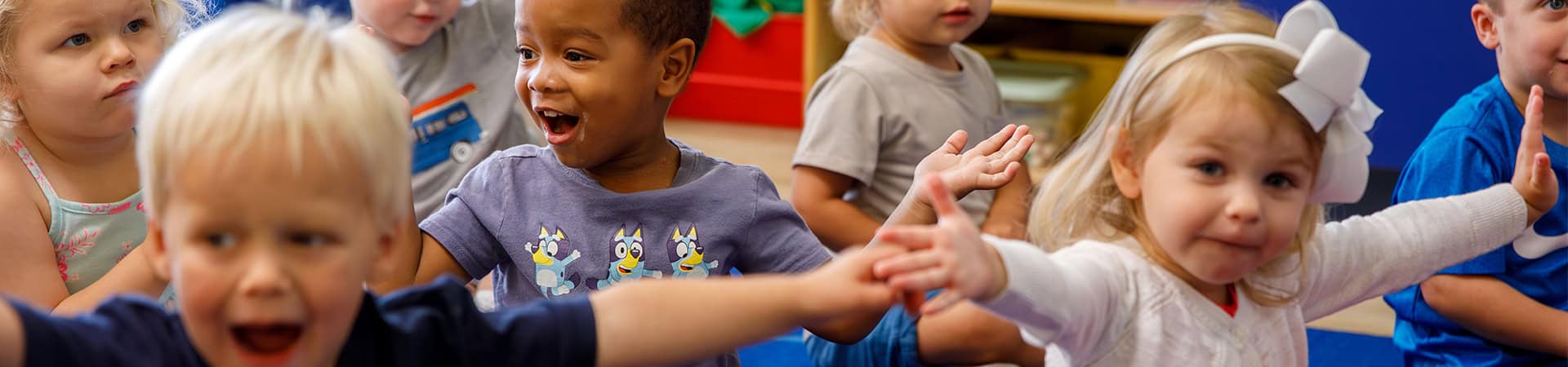 Children Group Circle Time Preschool Fun